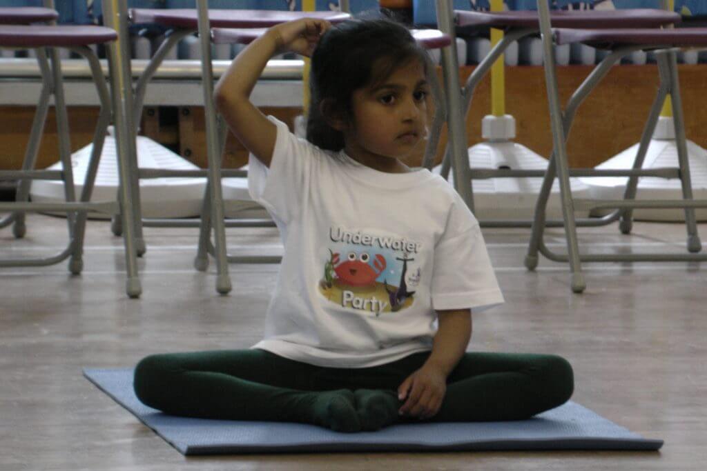 Calm childrens yoga